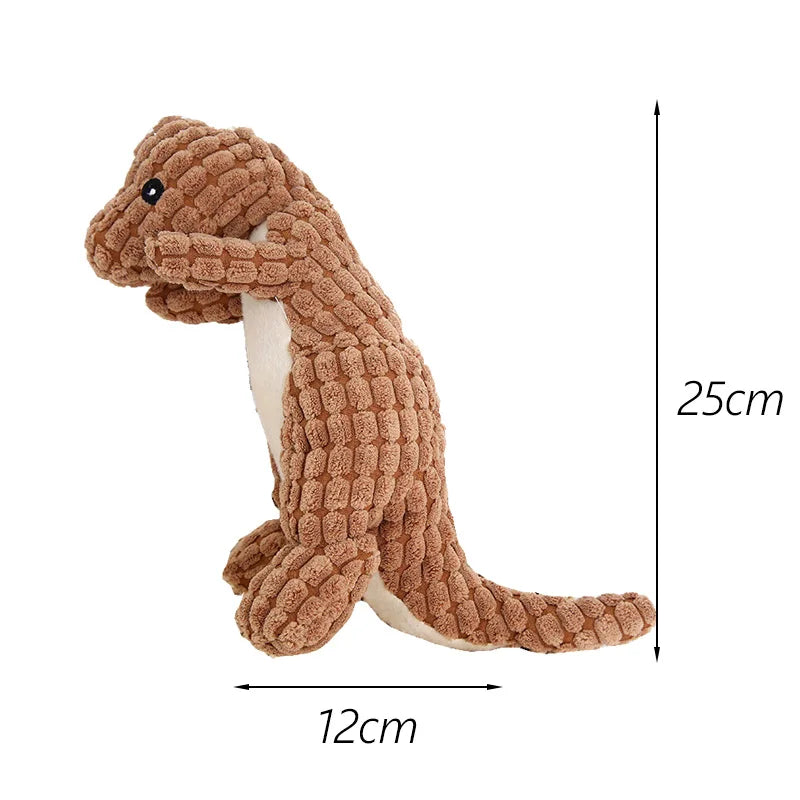 Indestructible Dino Dog Toy